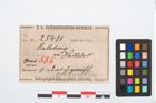 Etikett zu Bronzeortband (NHMW-PRAE-025481)